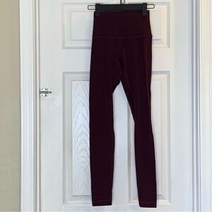 Lululemon Align High-Rise Pant 28" Garnet Size 0